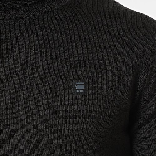 Pull Col Roulé Premium Core D21933-B692 Noir