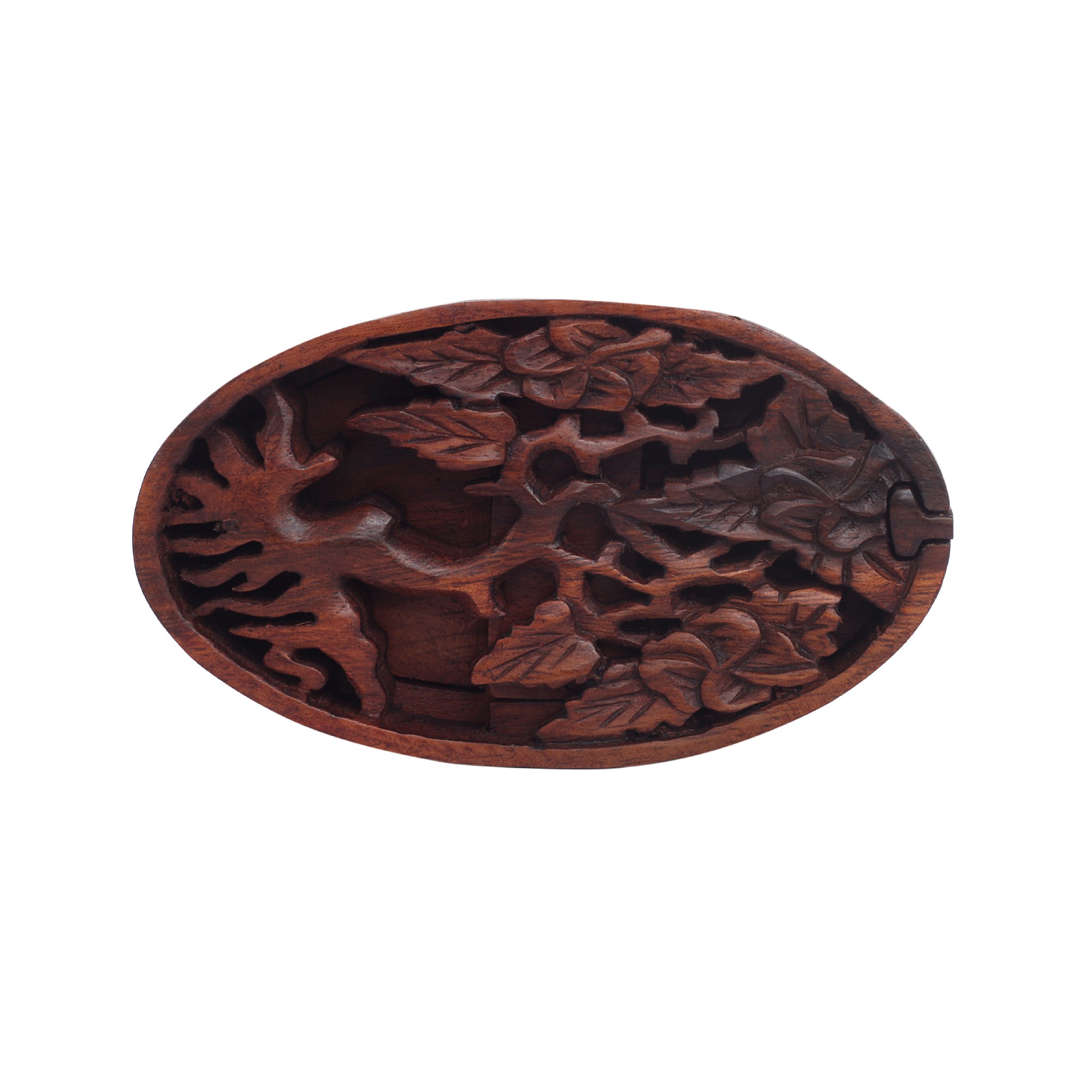 Secret Box 'Tree of Flowers' , T 14 cm, B 8 cm, H 6,5 cm von fischer's lagerhaus