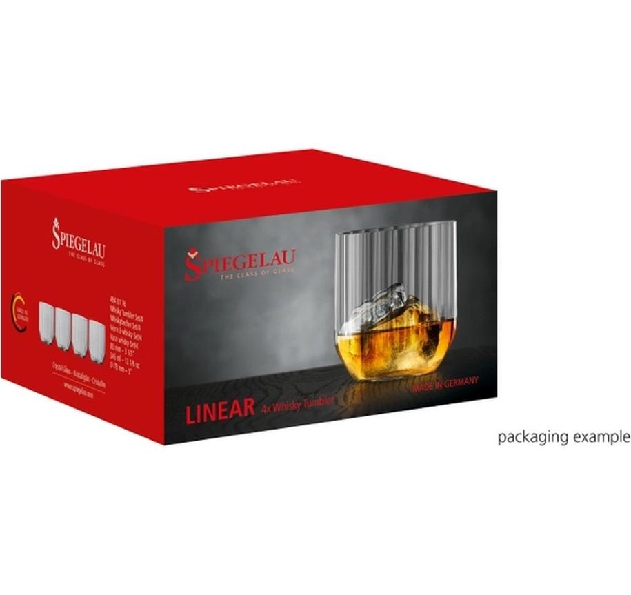 Longdrinkglas Linear 345 ml, 4 Stück, TransparentVielseitige Tumbler mit stilvollem Design