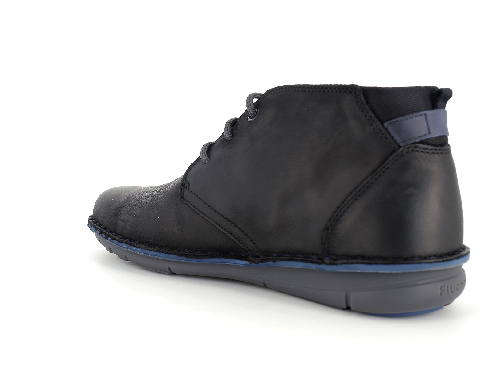 Fluchos-F0701 Cuir gras Noir