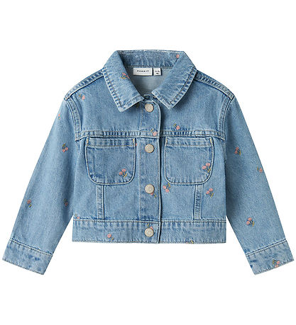 Name It Jeansjacke - NmfPiper - Light Blue Denim