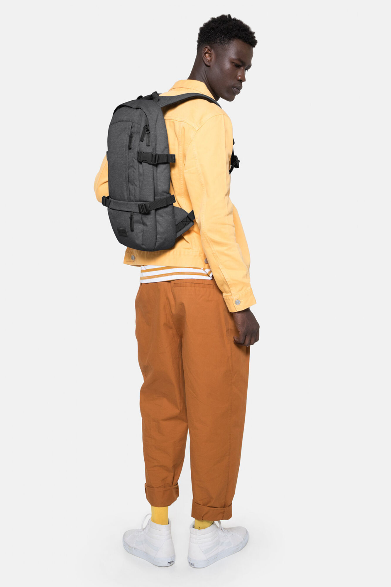 Mochila Floid Cs Rip Preta - Cinza Escuro