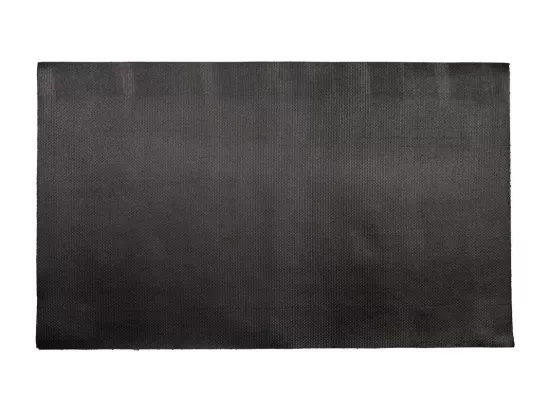 Tapis d'entrée en PVC imprimé marron 45x75