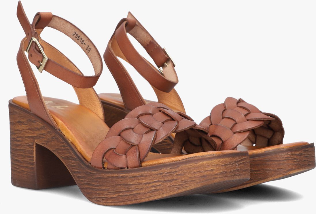 RED-RAG cognac red-rag sandalen 79518