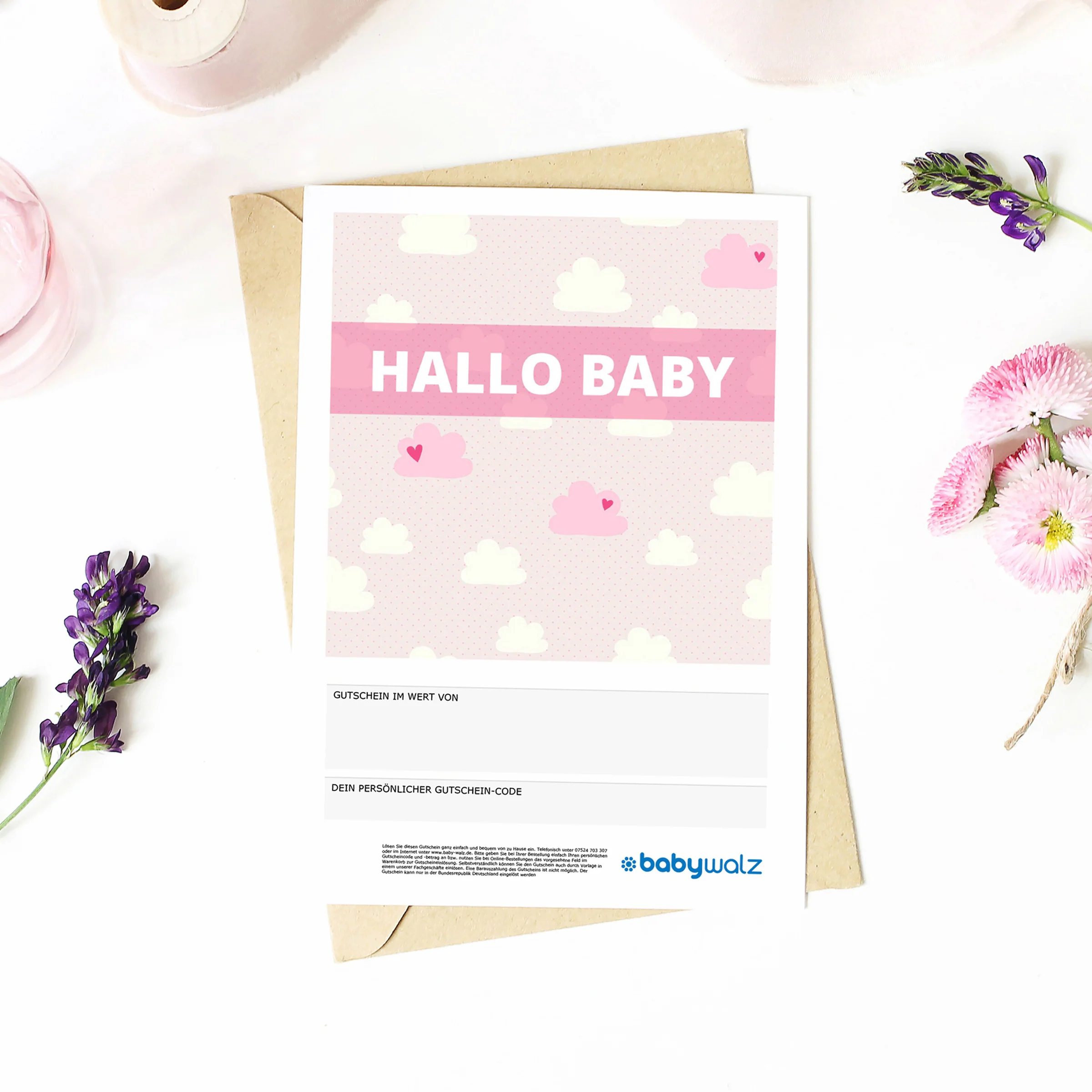 baby-walz Geschenkgutschein Hallo Baby