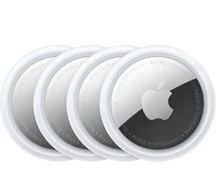 Apple | AirTag - Anti-tab Bluetooth-tag (pakke med 4)