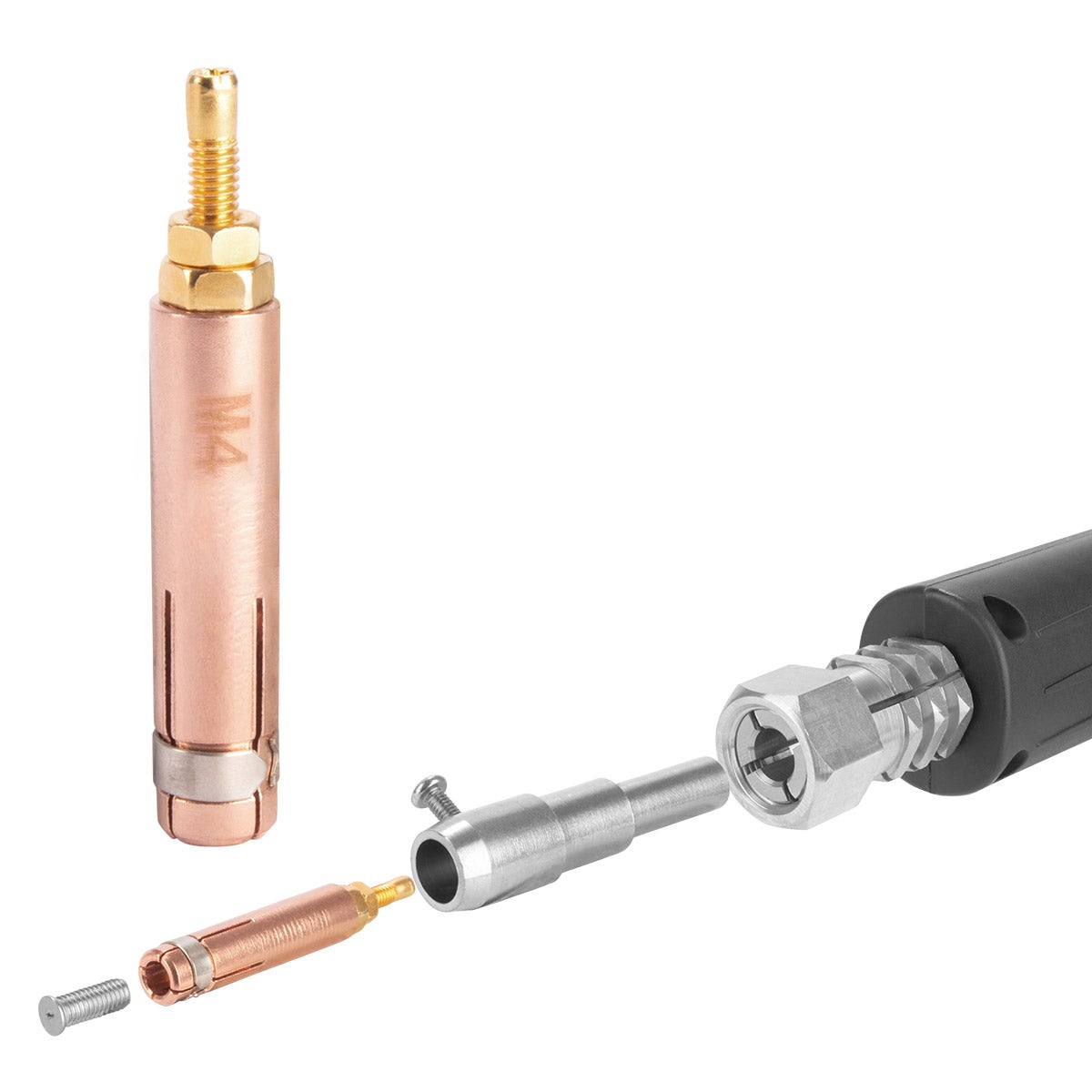 STAHLWERK puntlaselektrode M4 bout deukverwijderaar Smart Repair accessoires