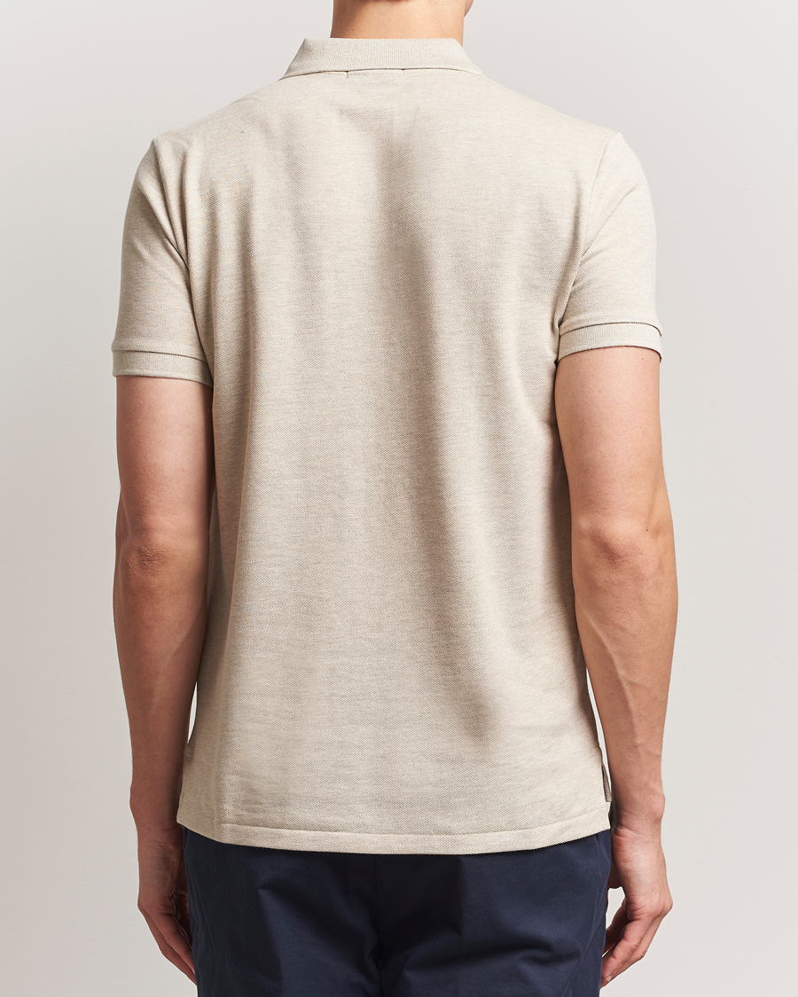 Polo Ralph Lauren Custom Slim Fit Polo Expedition Dune Heather
