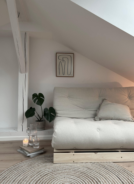Karup Design Roots slaapbank 140 naturel, Beige