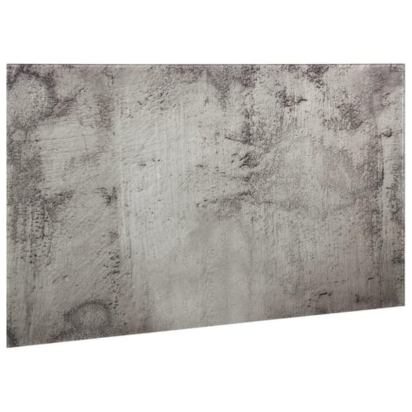 vidaXL Veggmontert magnettavle glass 100x60 cm