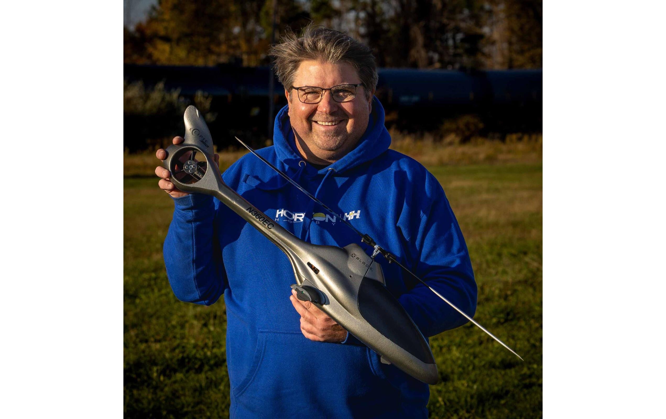 Helikopter Eclipse 360 AS3X, SAFE, BNF Basic<br>Futuristischer Flybarless Heli mit Spektrum Technik