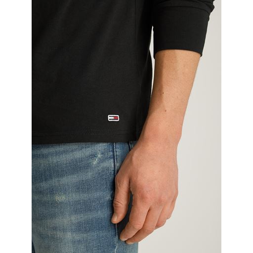 Tommy Jeans Turtleneck T-shirt, Black, M