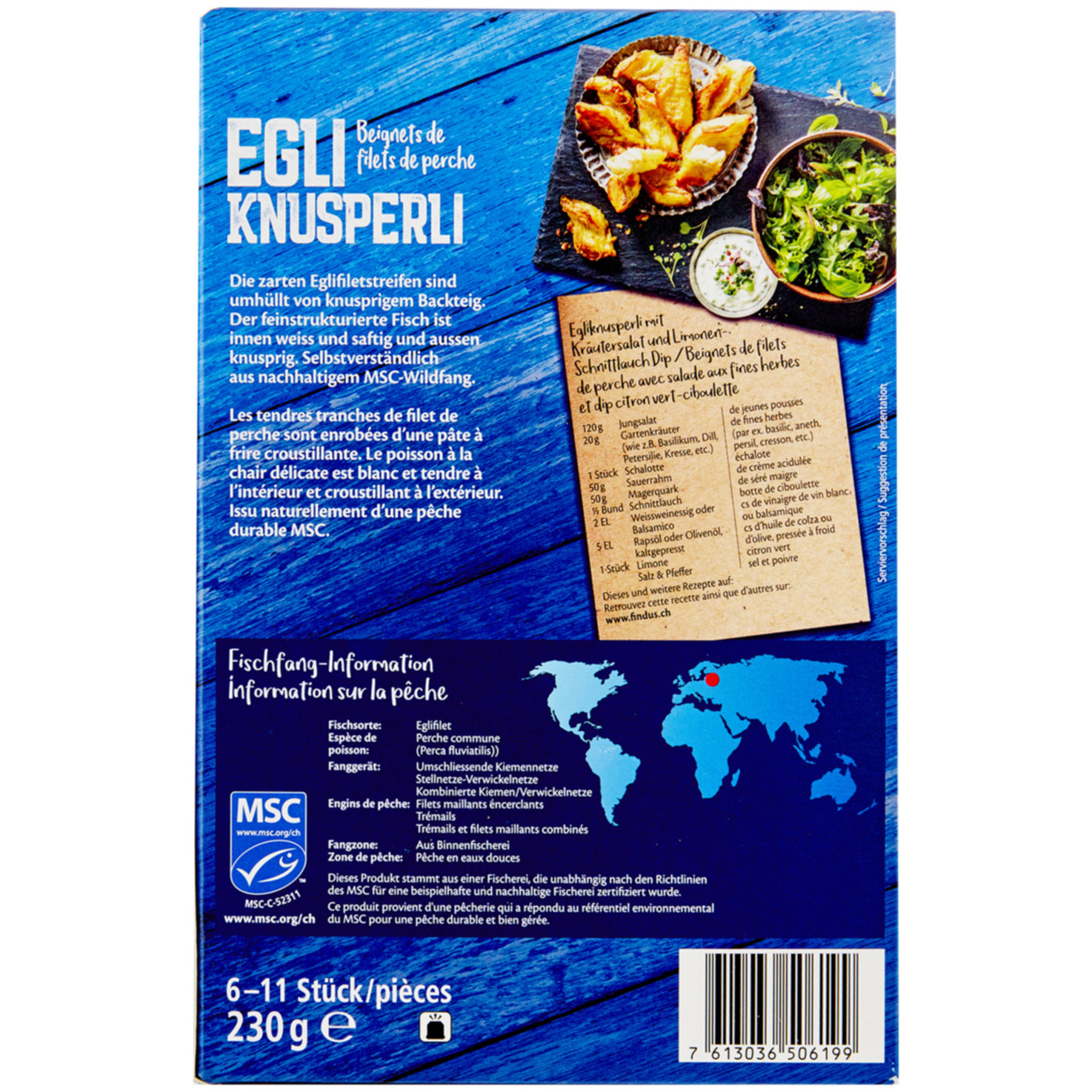 Findus Egli Knusperli MSC