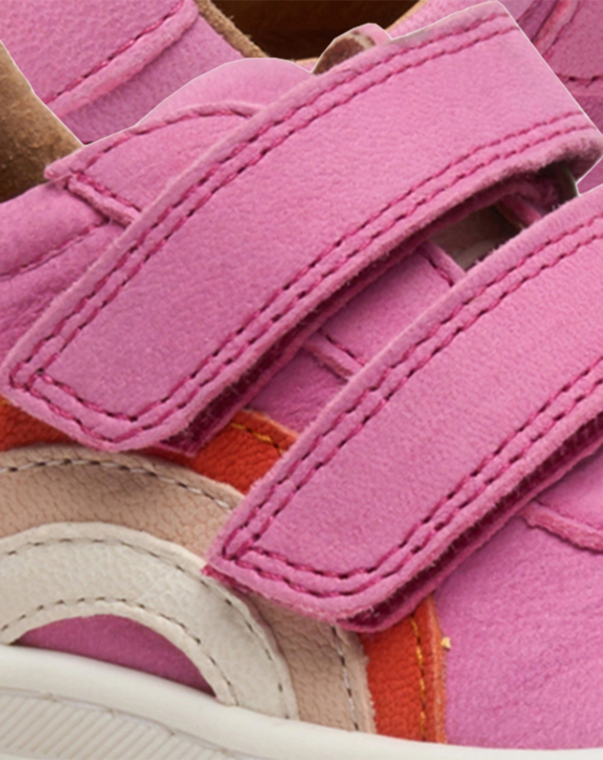 Klett-Halbschuhe RAINBOW LOW in pink