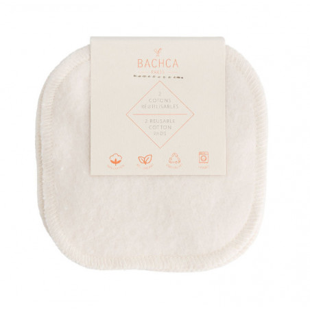 Bachca Carrés démaquillants x 2