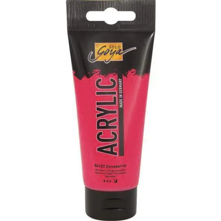 SOLO GOYA Acrylic Karminrot 100 ml Tube