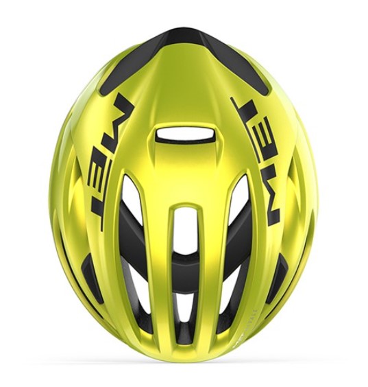 MET Rivale MIPS cykelhjelm Lime Yellow Metallic