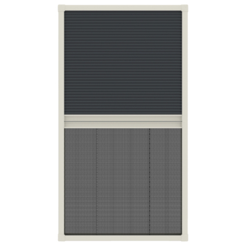 Livn duoplissé hor raam Excellent wit 78x160 cm
