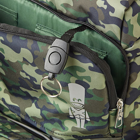 Danpen skoletaske - army