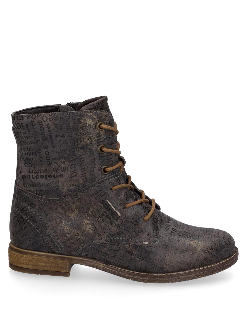 Stiefelette Sienna 42, taupe