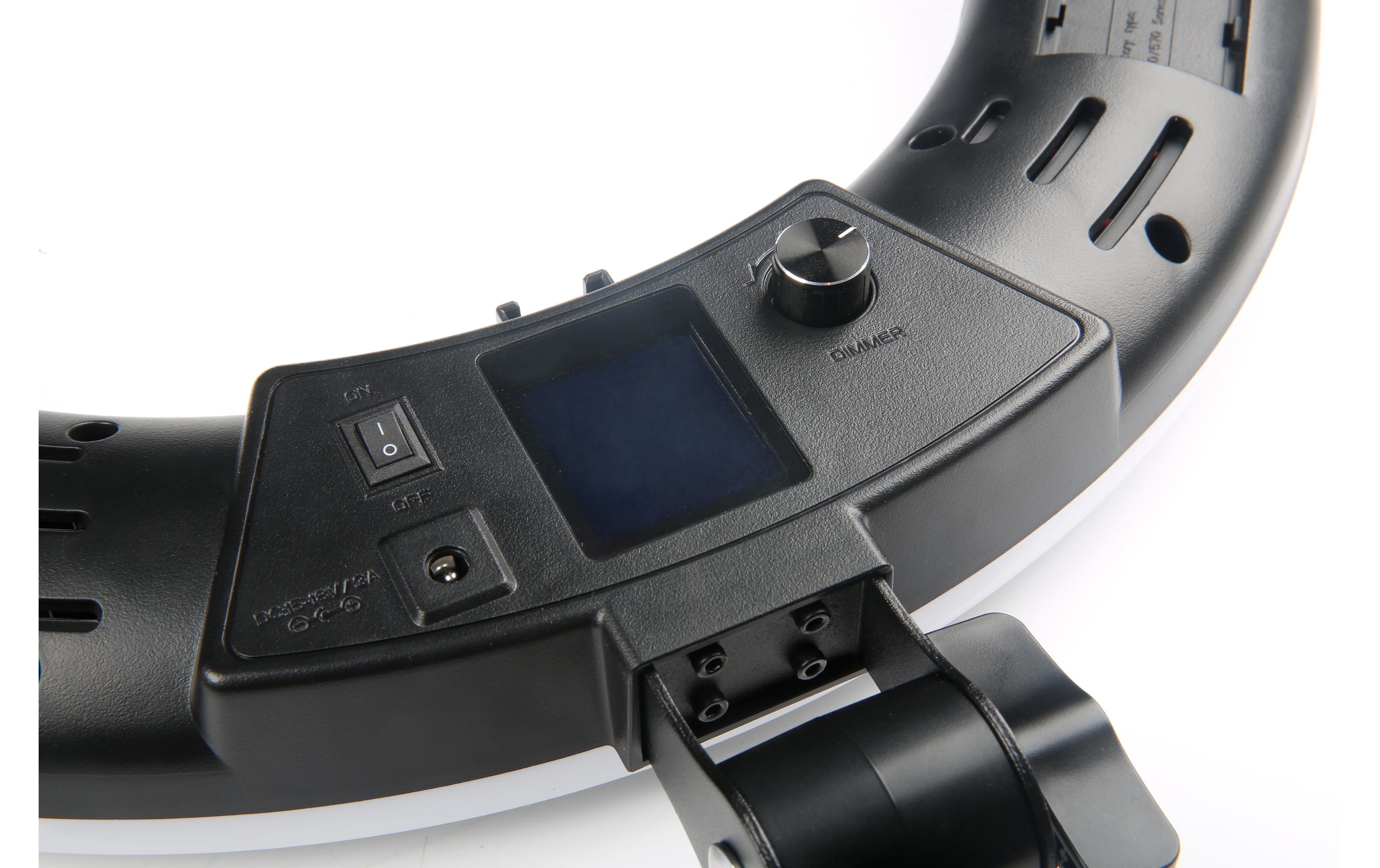 Ringlicht VL-600T<br>Dimmbares Ringlicht mit Stativ