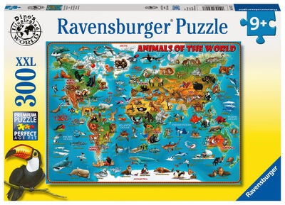 Ravensburger Puslespill Dyrenes Verden 300 Biter