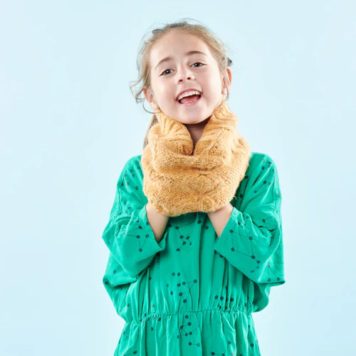 Citronnade Camel - Snood Polaire Camel