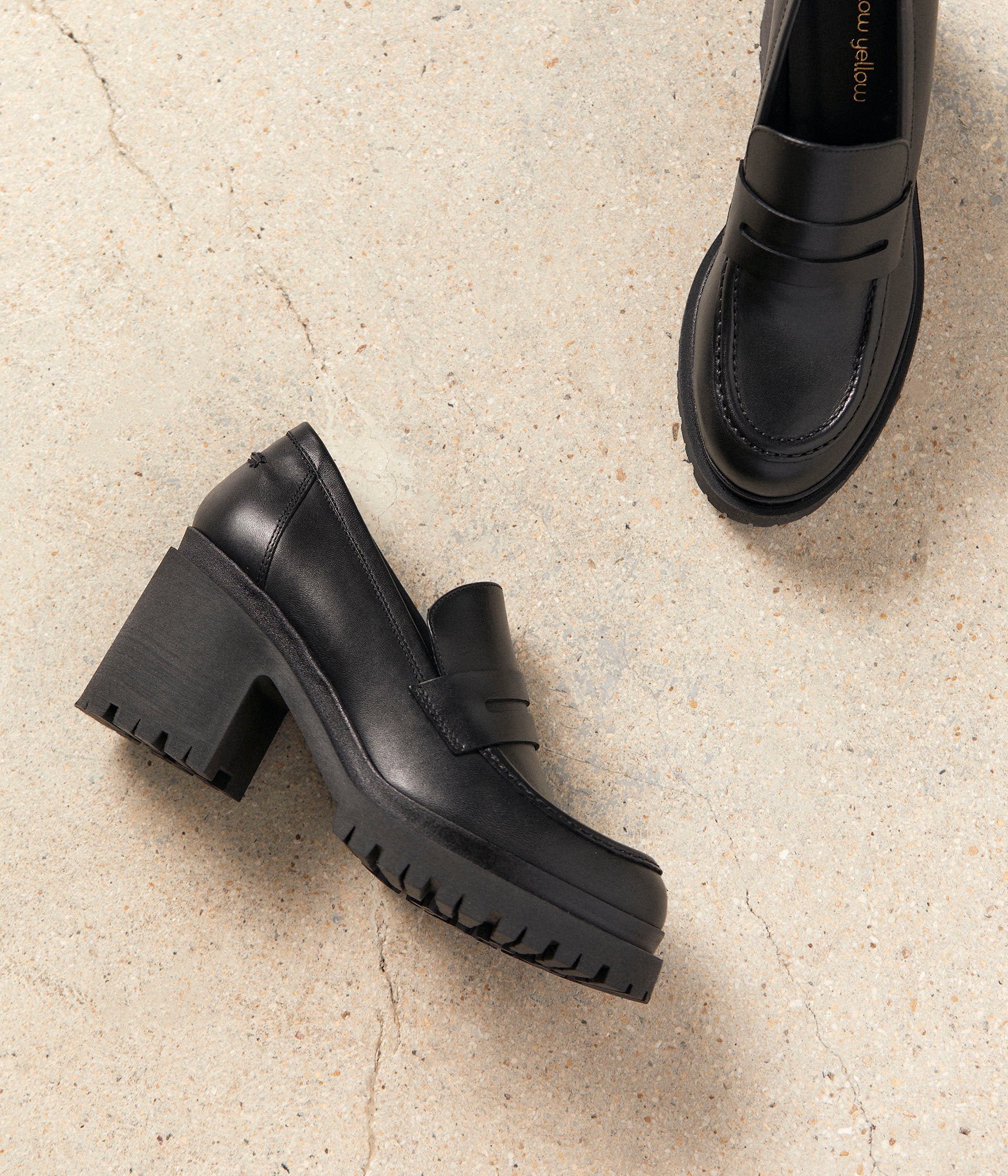 Mocassins à talon Hermione