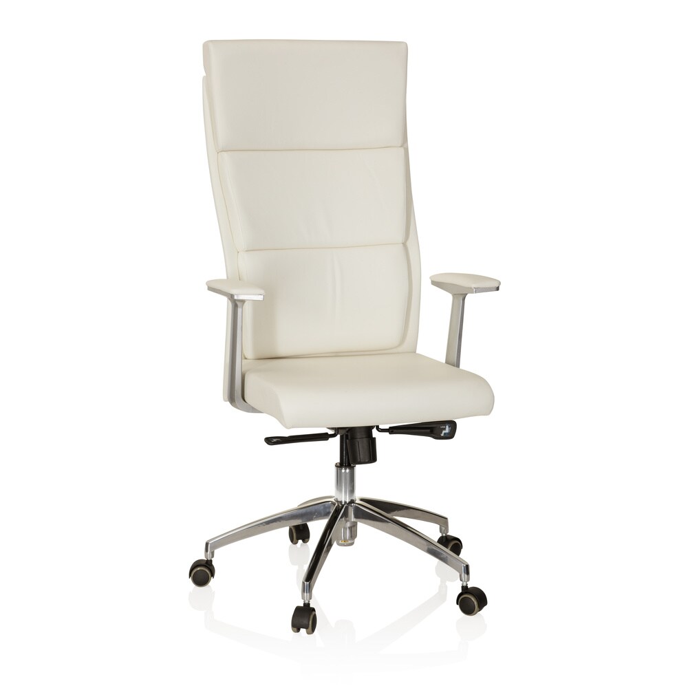 Luxus Chefsessel MONZA 20 Leder mit Armlehnen hjh OFFICE