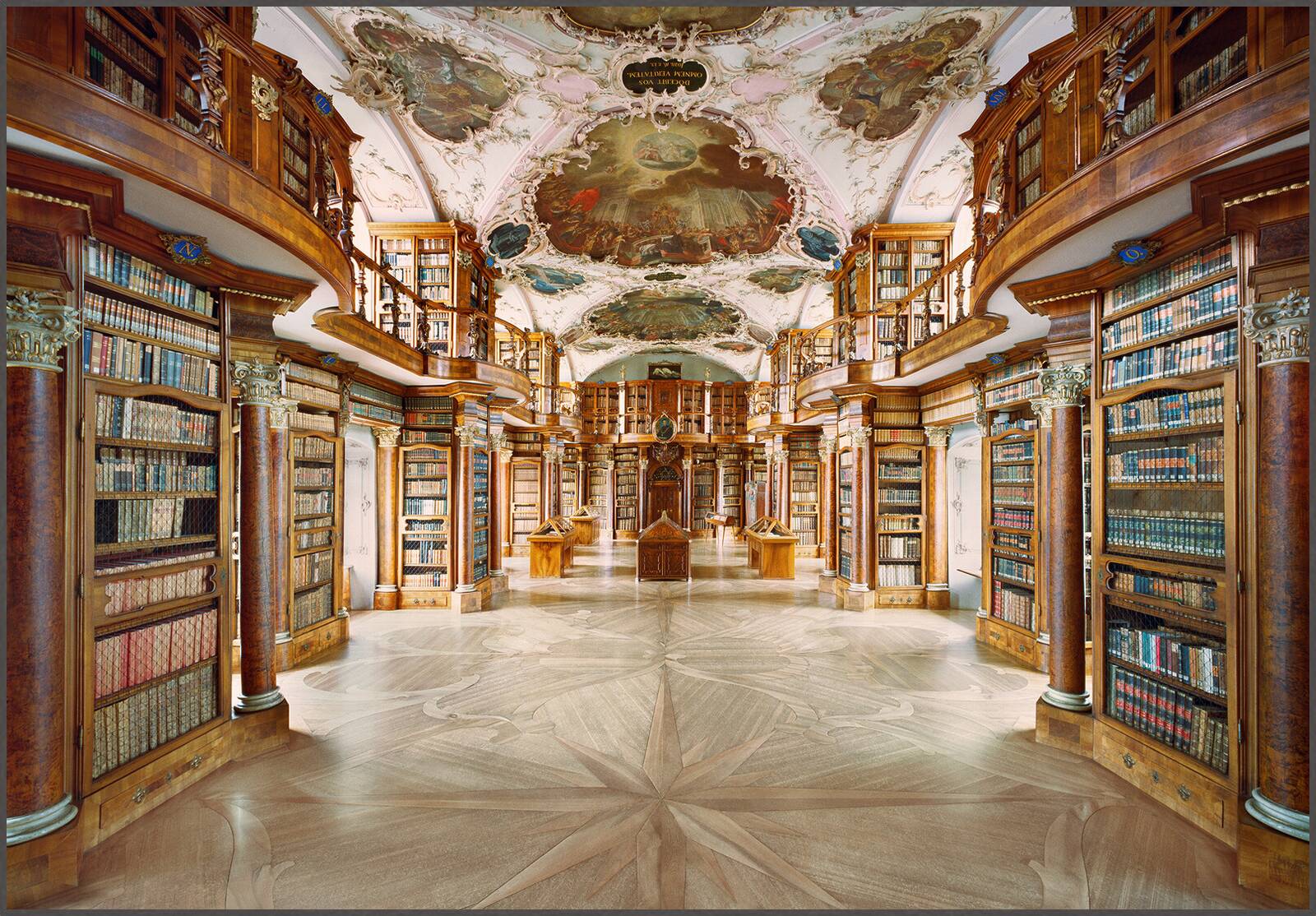 Stiftsbibliothek St. Gallen by Rafael Neff - Limited Edition. Edition of: 150. Signed.