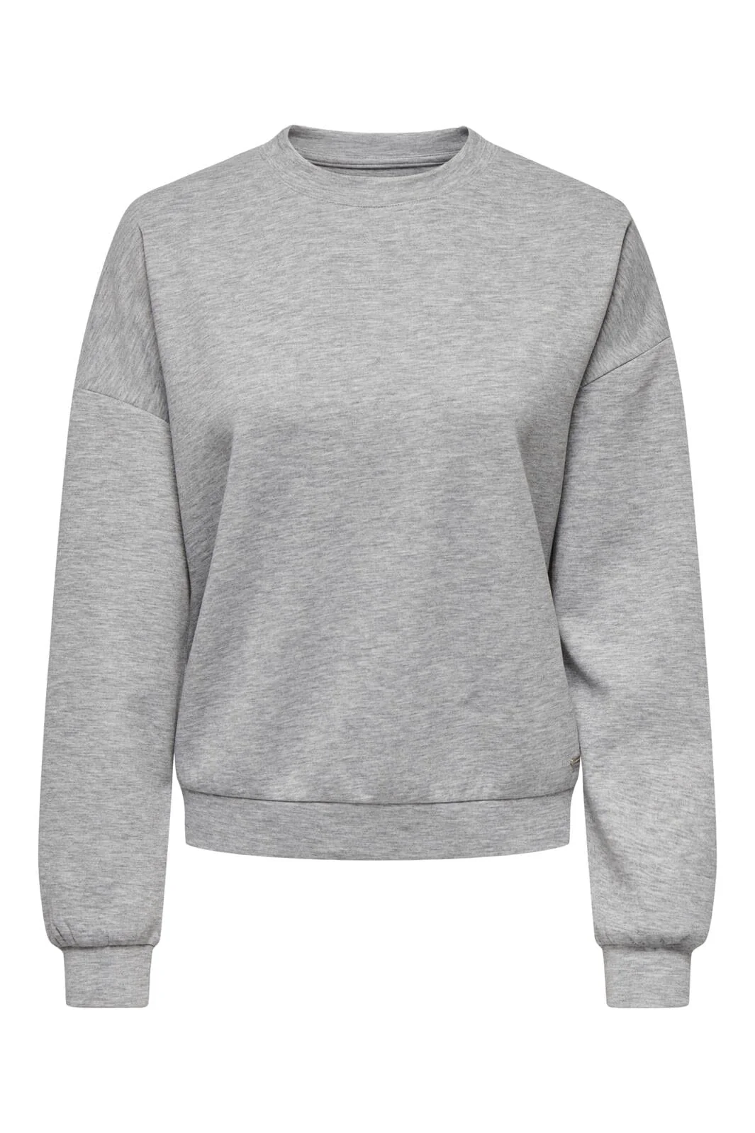 Only Onlbrielle L/S O-Neck Swt 4635845 medium grey melange silver tag