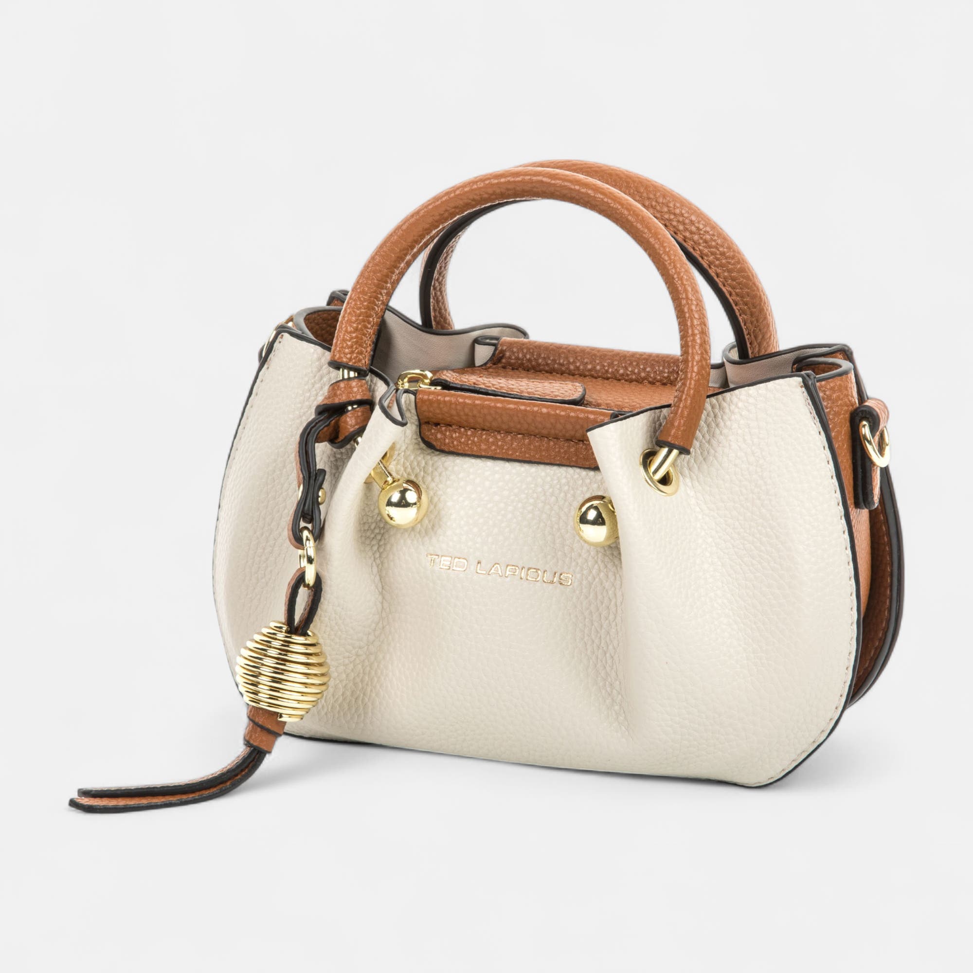 Sac bandoulière beige