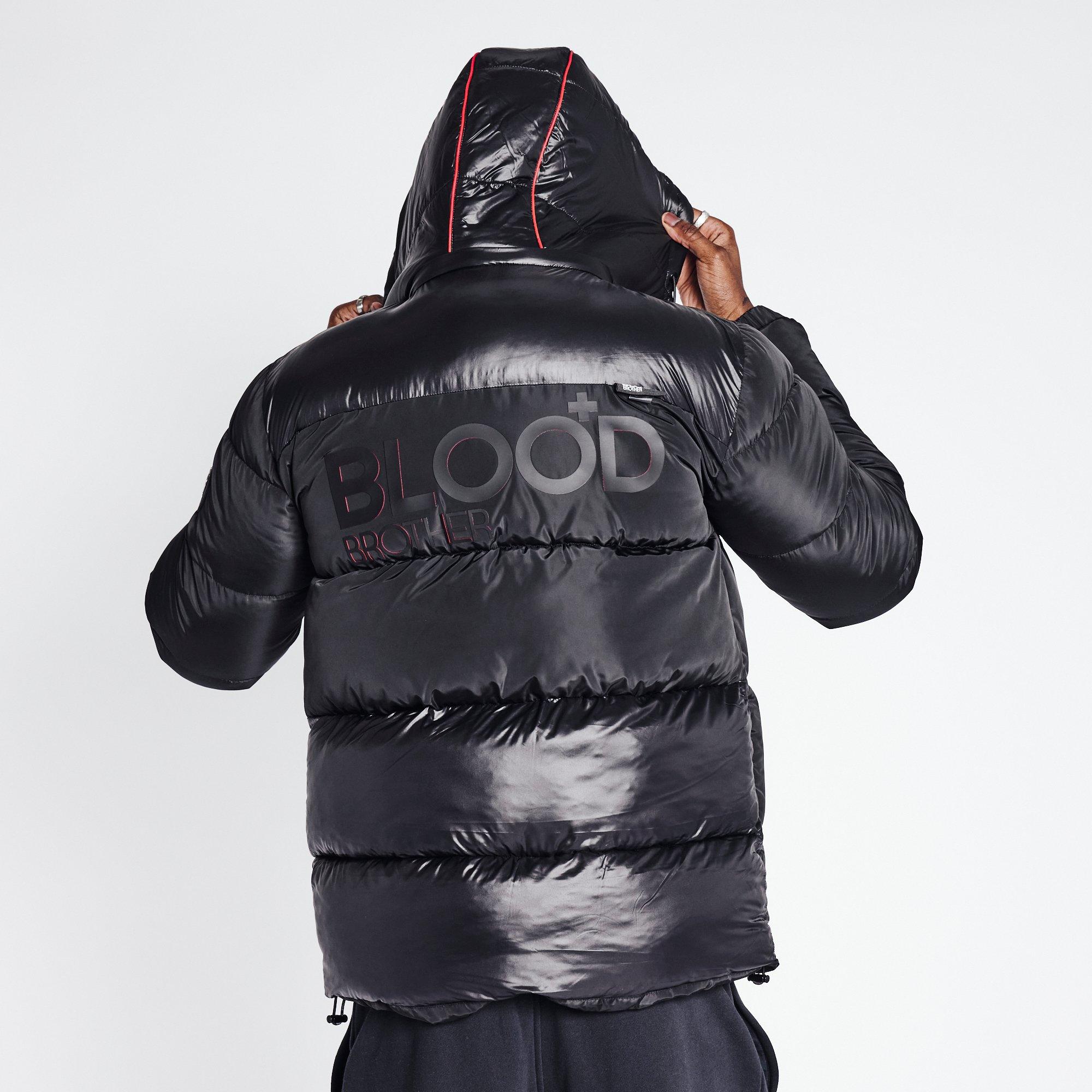 Blood Brother Short Puffer Jacket Mens