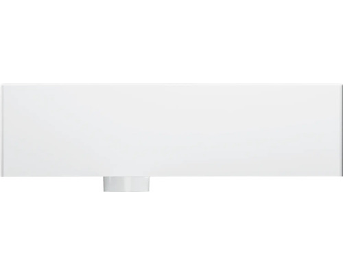 Jungborn QUATTRO wastafel, planchet links, 61 x 46 cm, glanzend wit