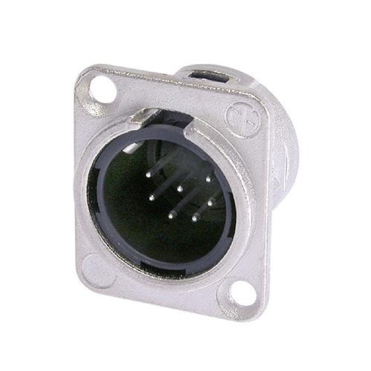 Neutrik NC7MDL 1 XLR chassisdeel 7p male
