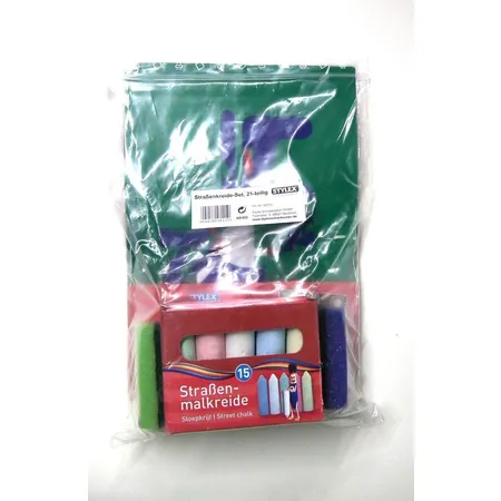 Stylex , Straßenkreide-Set , 21-teilig