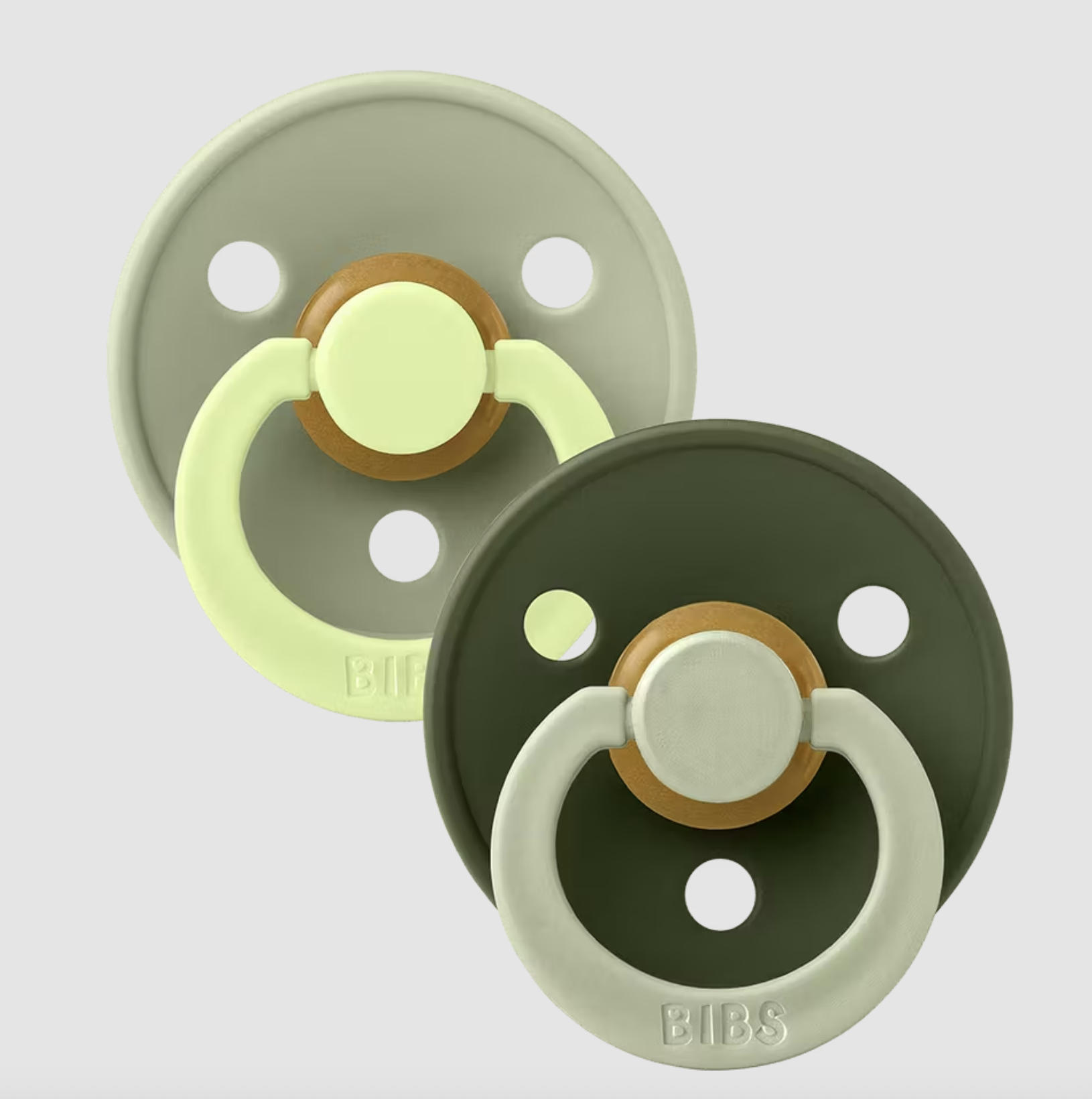 Bibs Speen Studio colour Fushion 2pack Sage / Hunter green maat 2