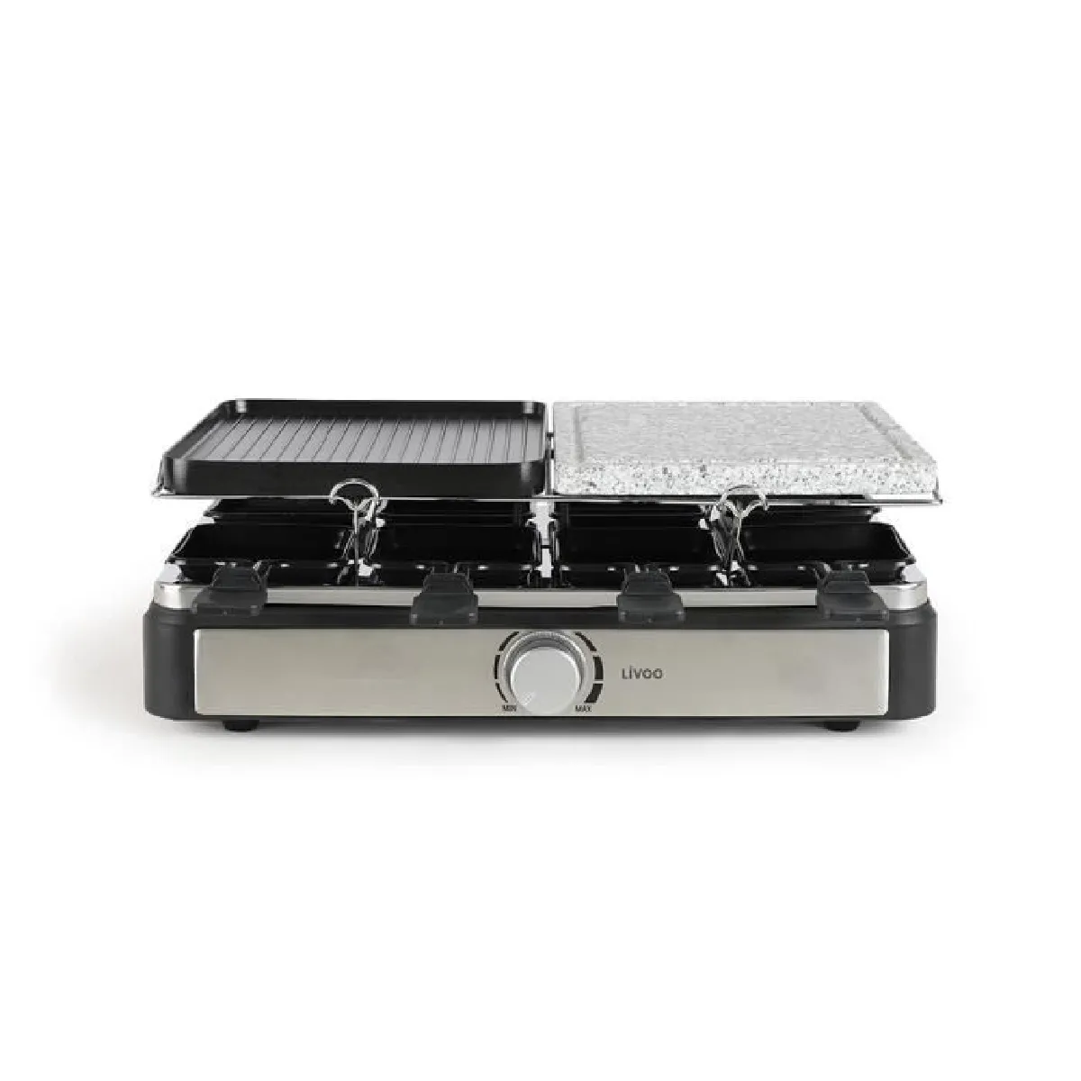 Livoo Raclette-Placha-Pierre de Cuisson