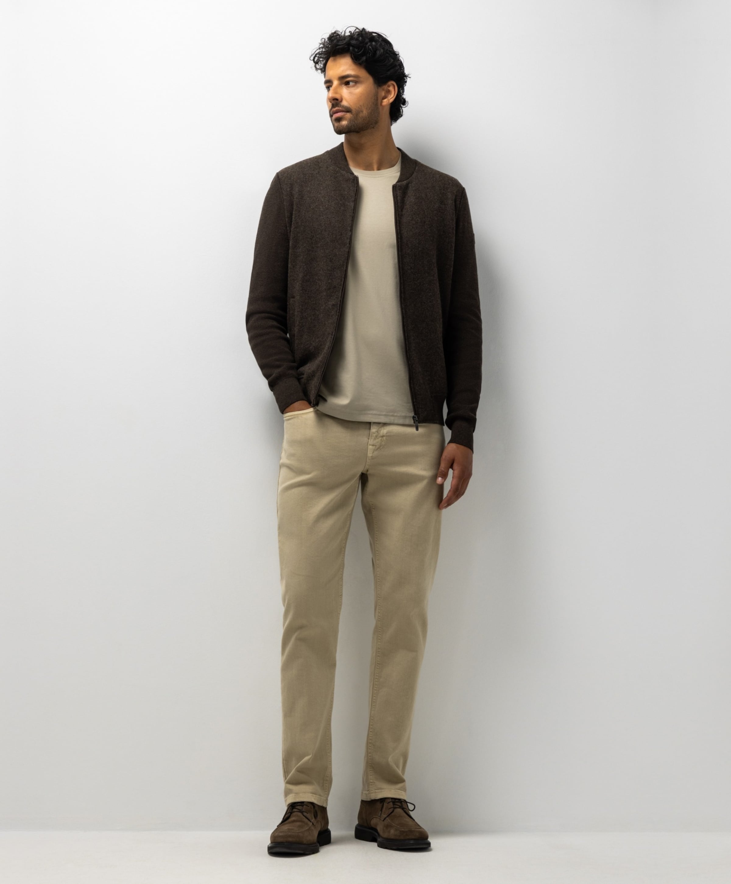 State of Art Heren vest bruin