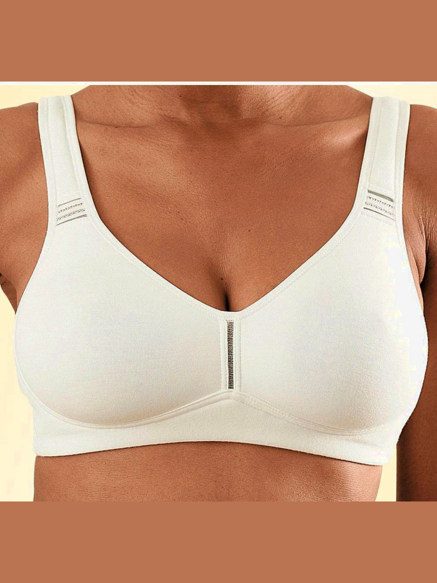 Soutien-gorge spécial t-shirt soutien-gorge doux sans armatures invisible avec bonnets sans coutures