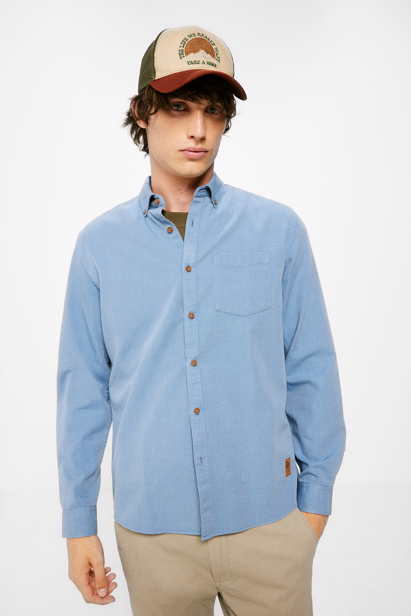 Camisa índigo