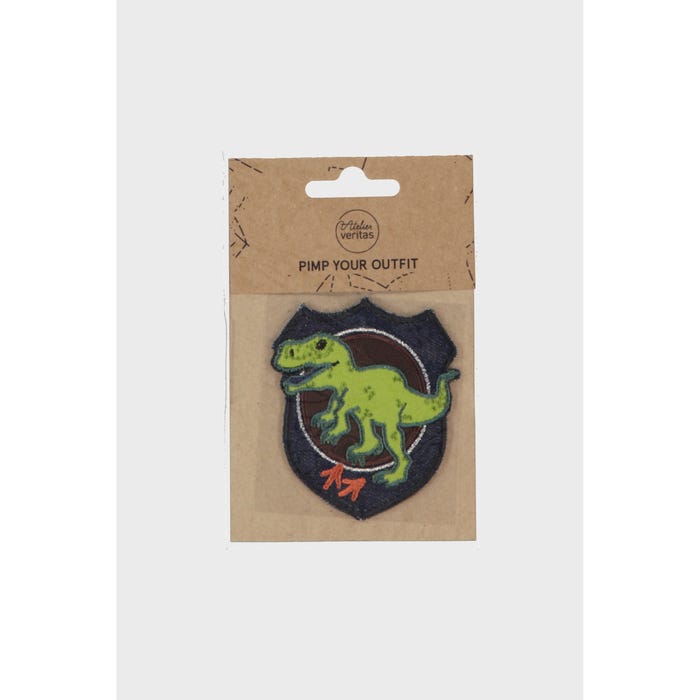 Atelier Veritas-Patch met dino 8,50x7 cm