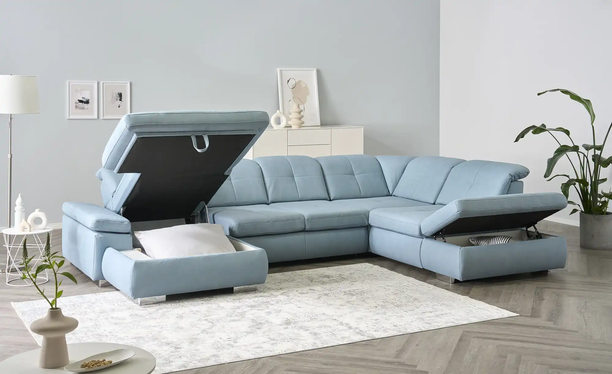 Lounge Collection Wohnlandschaft aus Mikrofaser Affair