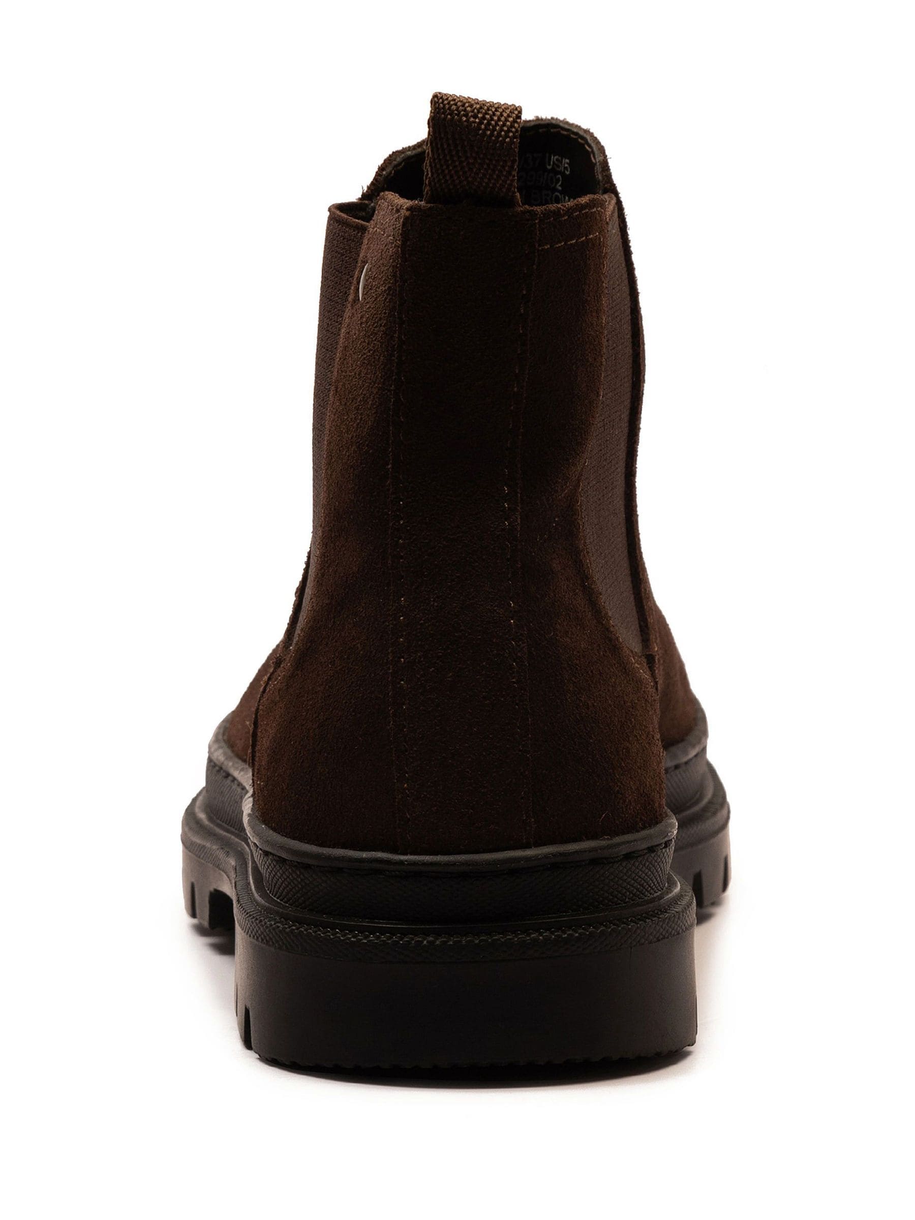 Bruin - Off The Hook Harrison Suede Leather Formal Chelsea Boots