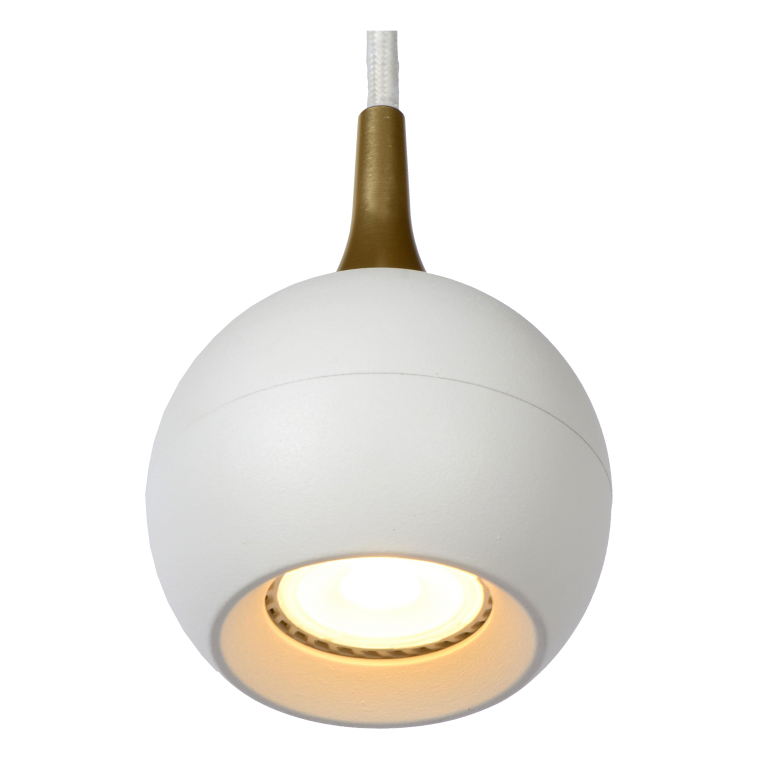 Lucide Favori 1 hanglamp Ø9 wit