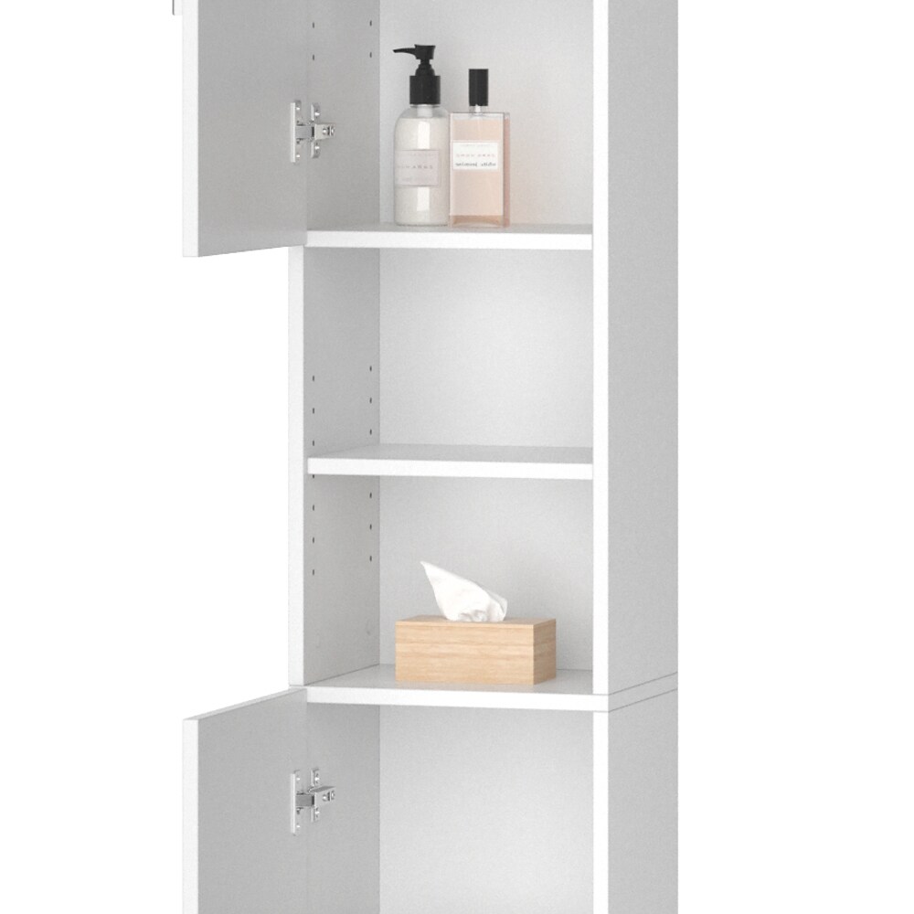 VICCO Anstellschrank LUIS Waschmaschinenschrank Badmöbel Badschrank Hochschrank