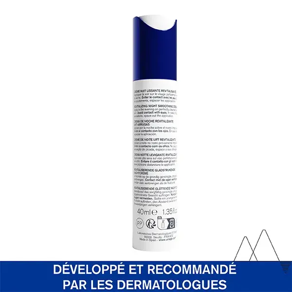 Creme Noturno Antirrugas Revitalizante Suavizante Uriage Age Lift 40ml