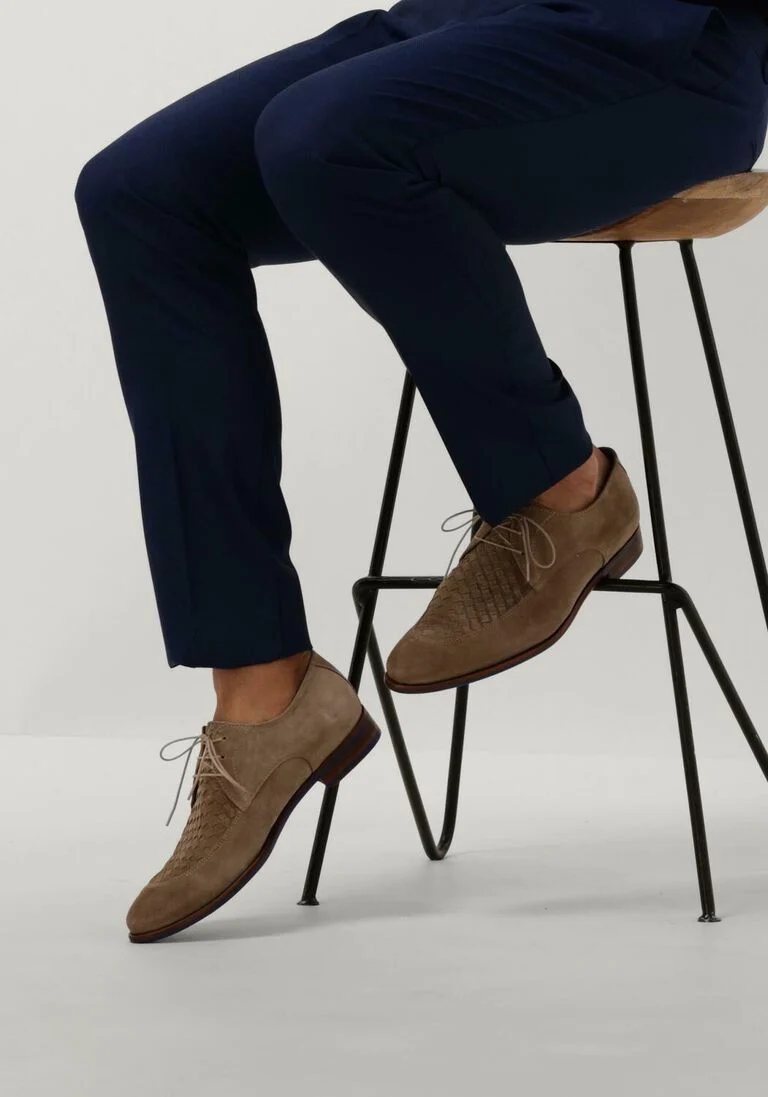 FLORIS VAN BOMMEL taupe floris van bommel nette schoenen sfm-30462
