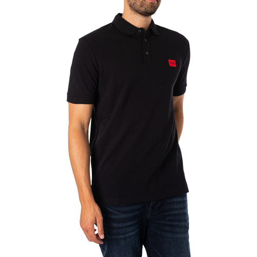 BOSS - Dereso232 Polo Ajustado Negro
