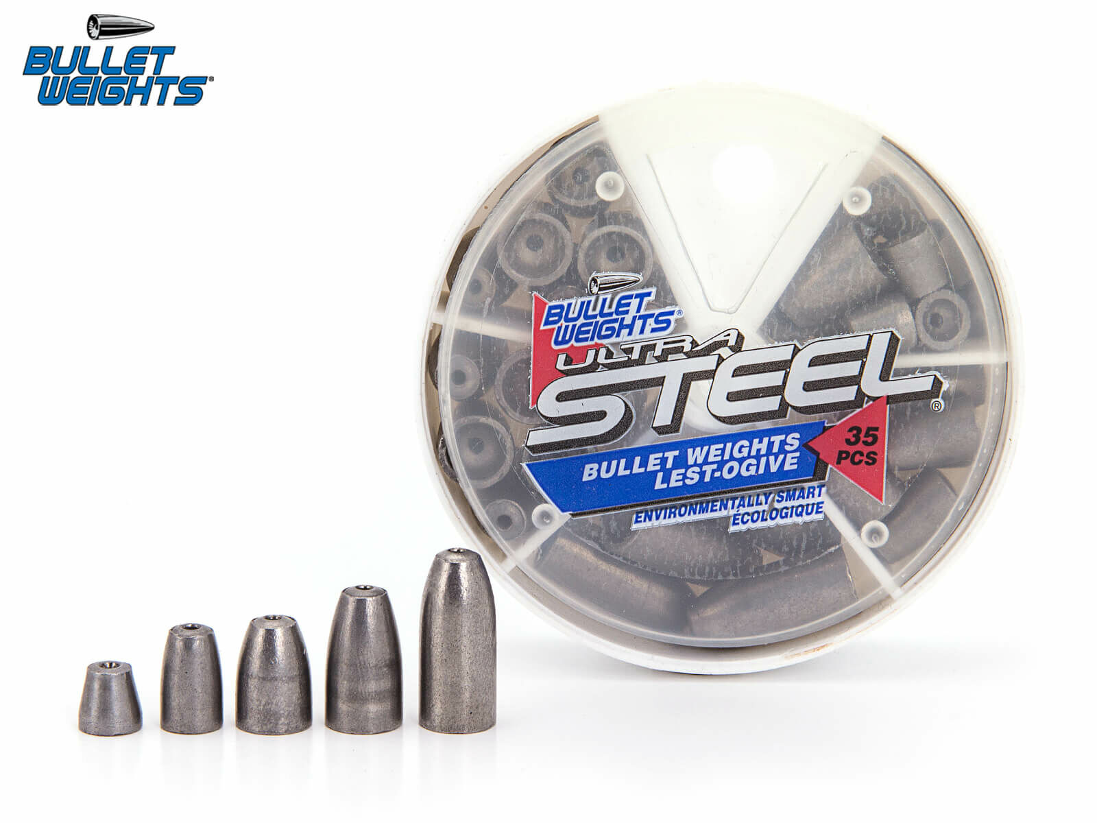 Ultra Steel Bullet Weights - 35 Teile